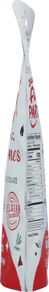 slide 12 of 13, Just the Fun Part Bite Sized Peppermint Dark Chocolate Waffle Cones Bite-Sized 4.23 oz, 4.23 oz