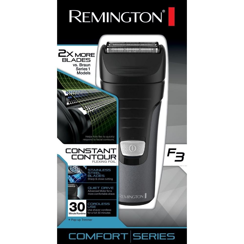 slide 1 of 1, Remington Comfort Series Constant Contour Flexing Foil Shaver, 1 ct