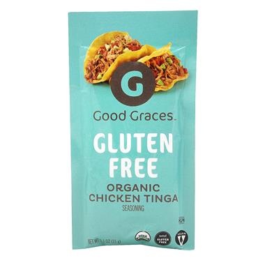 slide 1 of 1, Good Graces Organic Chicken Tinga Seasoning, 1.1 oz