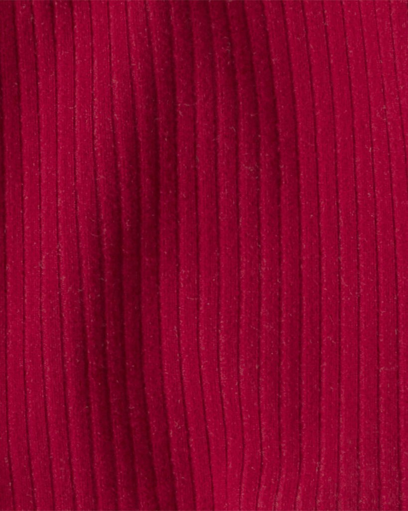 slide 2 of 2, Carter's Carters Baby Girl 2-Piece Peplum Tulle Bodysuit & Pant Set - Red Maroon 12M, 2 pc