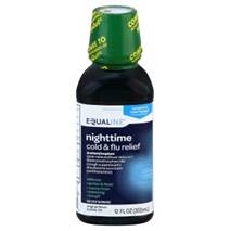 slide 1 of 1, Equaline Night Time Cold Original, 12 oz