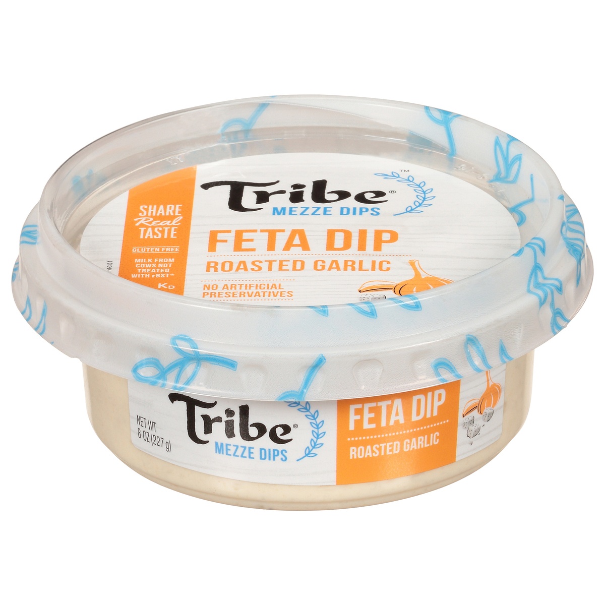 Tribe Mezze Roasted Garlic Feta Dip 7.2 oz 1 ct Shipt