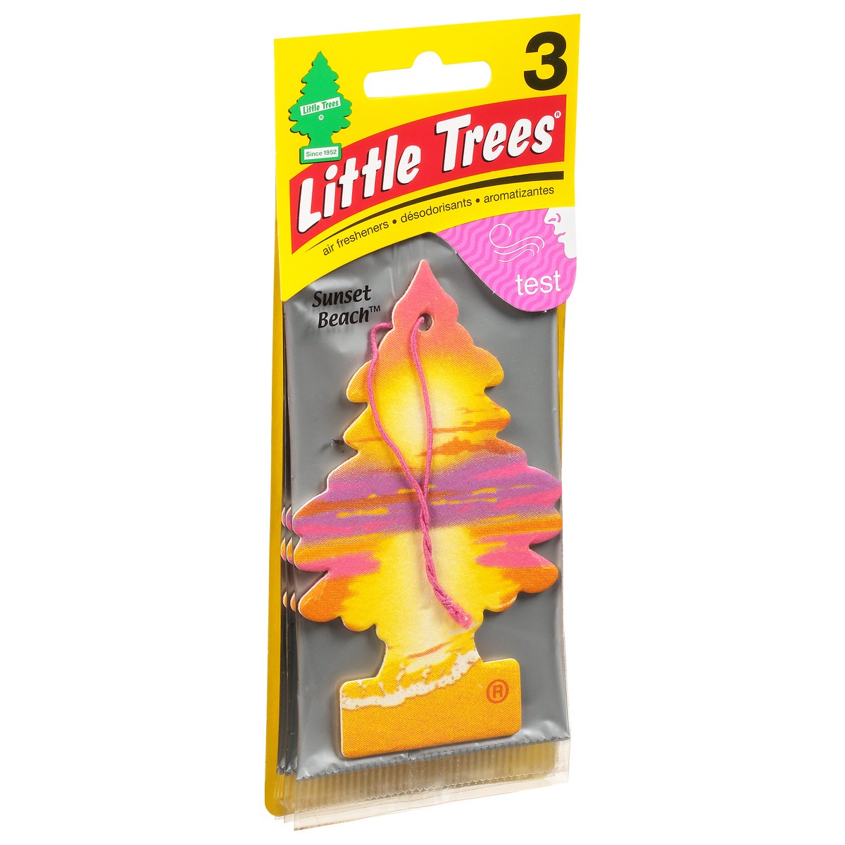 slide 8 of 9, Little Trees Sunset Beach Air Fresheners 3 ea, 3 ct