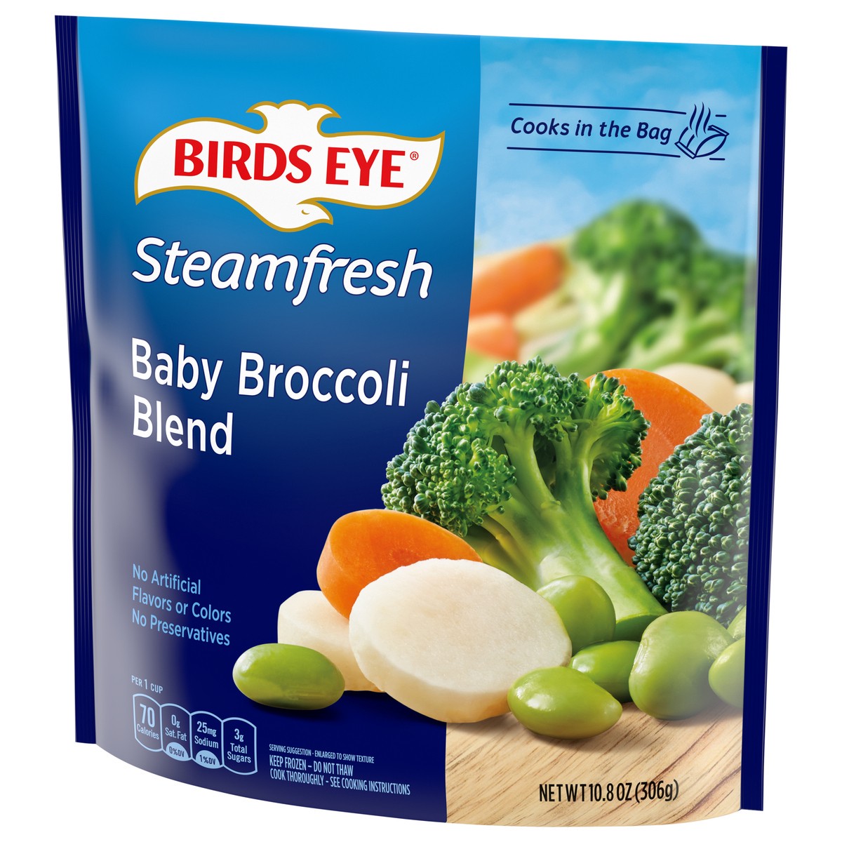 slide 5 of 8, Banquet Steamfresh Baby Broccoli Blend 10.8 oz, 10.8 oz