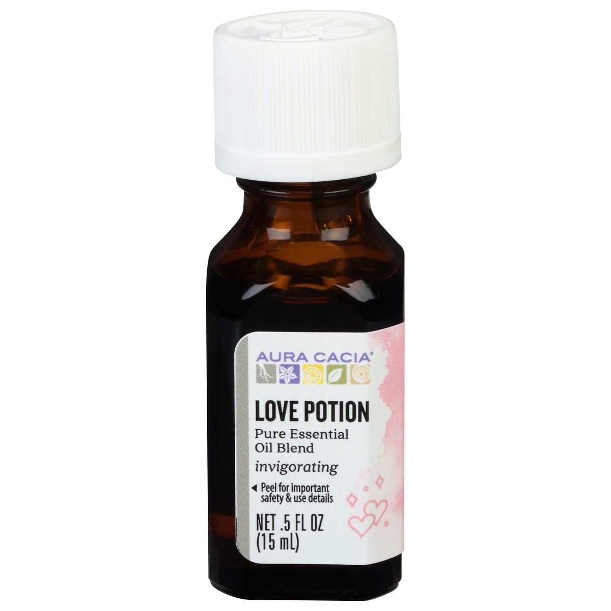 slide 1 of 6, Aura Cacia Love Potion Essential Oils Blend, 0.5 oz