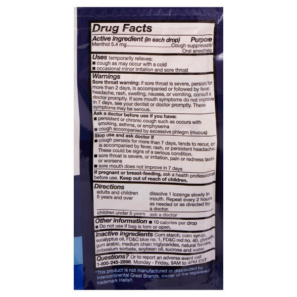 slide 8 of 9, Meijer Menthol Cough Drops, 200 ct