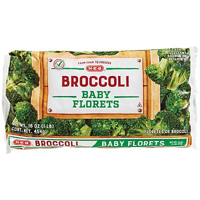 slide 1 of 1, H-E-B Baby Broccoli, 16 oz