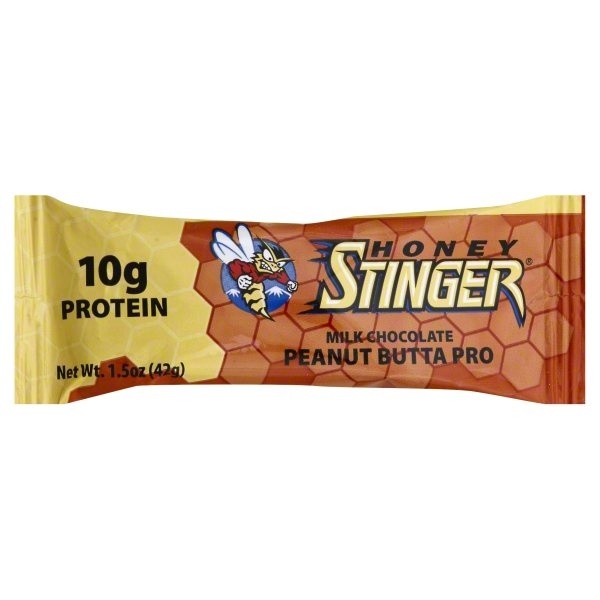 slide 1 of 1, Honey Stinger Protein Bar Milk Chocolate Peanut Butter Pro, 1.5 oz