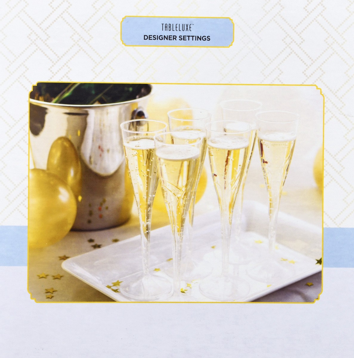 slide 2 of 11, Masterpiece Champagne Glasses, 10 ct