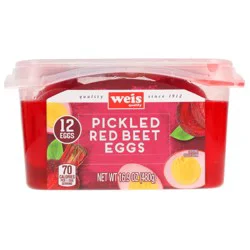 Weis Quality Red Beet Eggs Red Beet Egs - 16.9 oz
