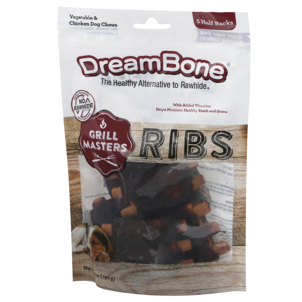 slide 3 of 9, DreamBone Grill Masters Ribs Half Rack - 5 Count, 5 ct