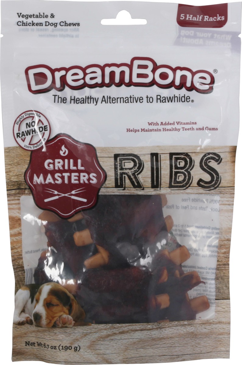 slide 6 of 9, DreamBone Grill Masters Ribs Half Rack - 5 Count, 5 ct