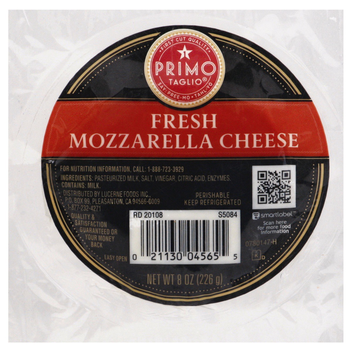 slide 1 of 9, Primo Taglio Cheese Fresh Mozarella, 8 oz