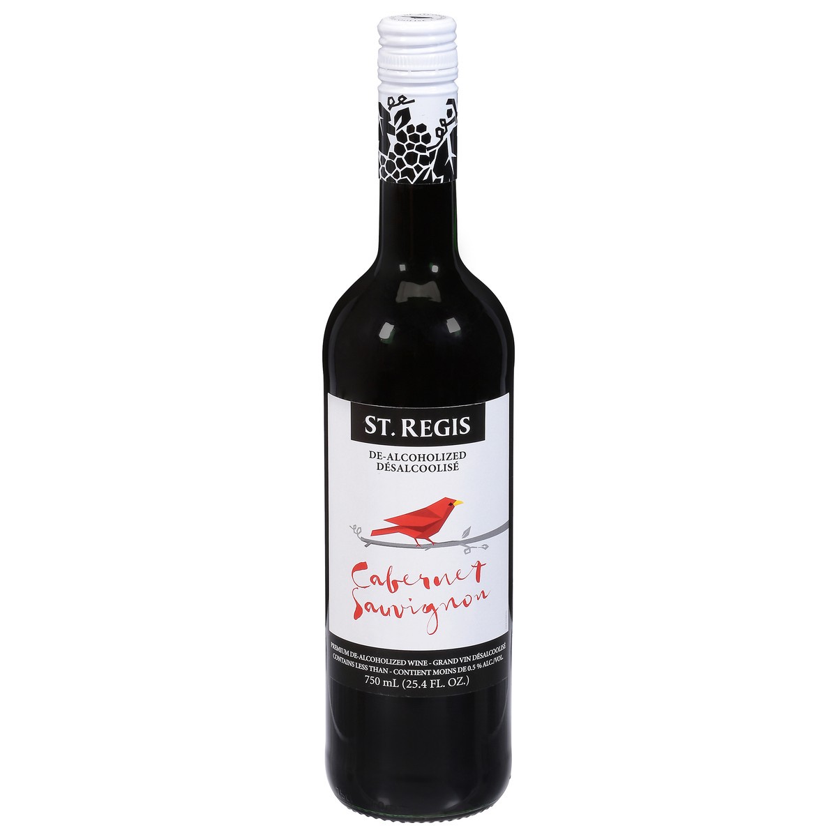 slide 1 of 2, St. Regis De-Alcoholized Cabernet Sauvignon 25.4 fl oz, 25.4 fl oz