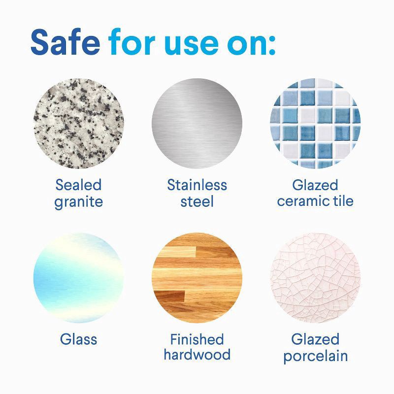 slide 10 of 14, Clorox Disinfecting All Purpose Cleaner, Bleach Free, Crisp Lemon, Refill, 64 Fluid Ounces, 64 fl oz