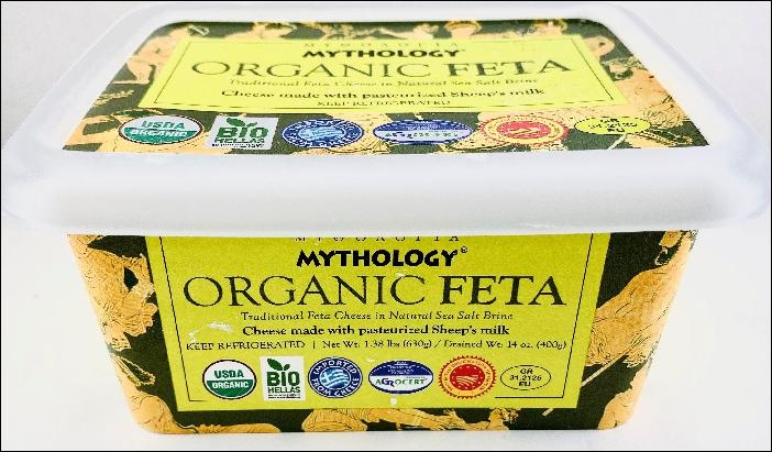slide 1 of 1, Mythology Organic Feta Organic Feta Chesee, 14 oz