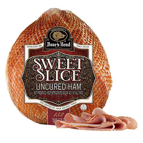 slide 1 of 1, Boars Head Ham Sweet Slice, per lb