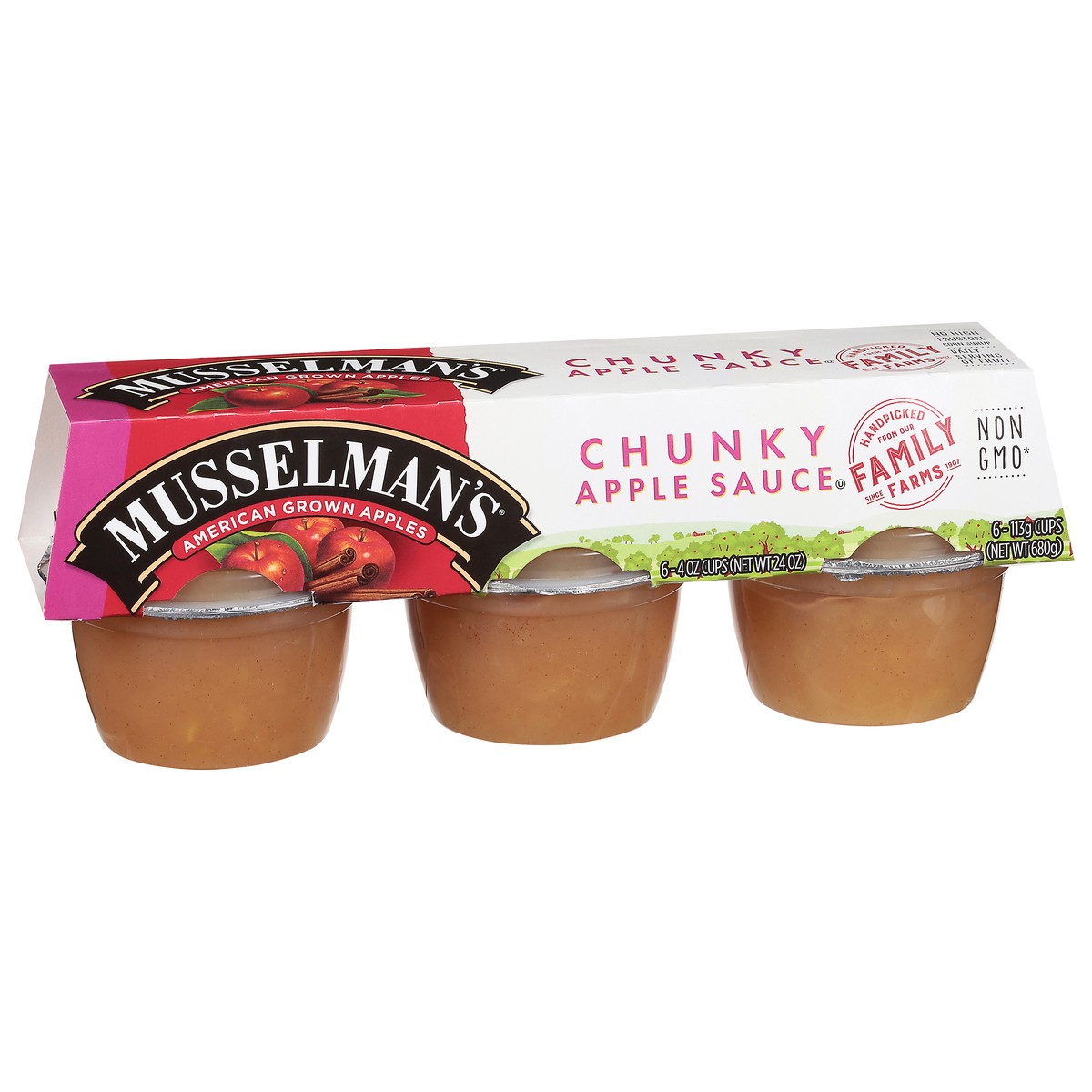 slide 2 of 9, Musselman's Applesauce 6Pk, 6 ct; 4 oz