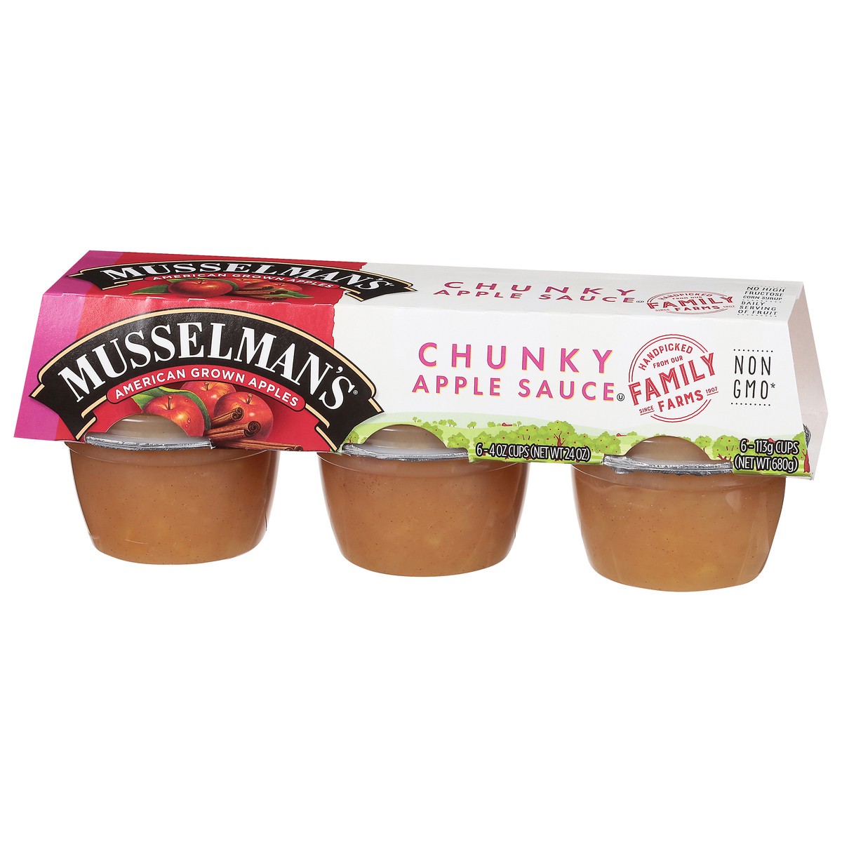 slide 3 of 9, Musselman's Applesauce 6Pk, 6 ct; 4 oz