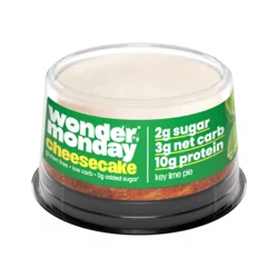 Wonder Monday Key Lime Pie Cheesecake
