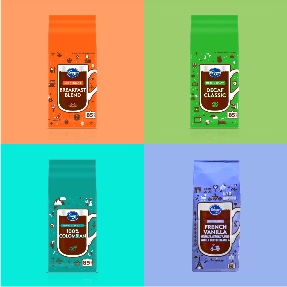 slide 5 of 6, Kroger 100% Colombian Ground Coffee - 11 oz, 11 oz