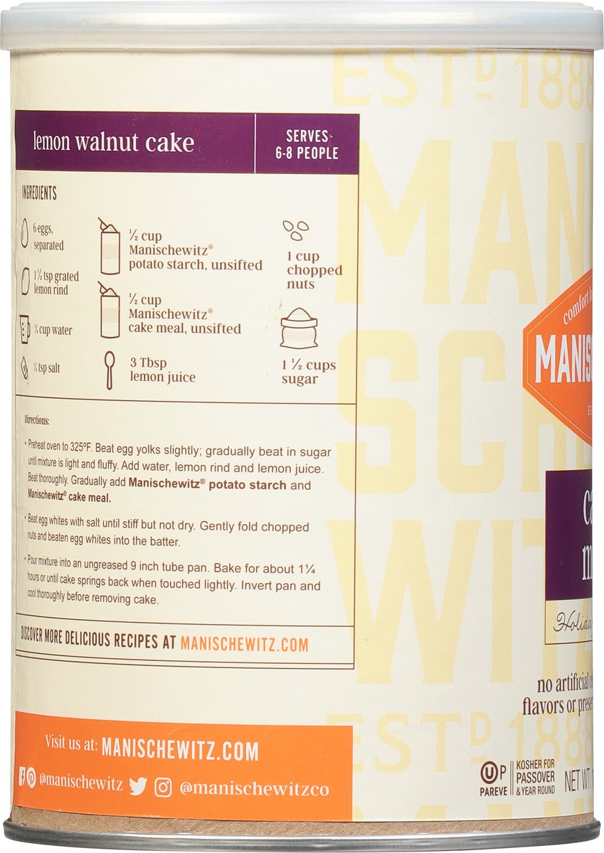 slide 9 of 9, Manischewitz Cake Meal 16 oz, 16 oz