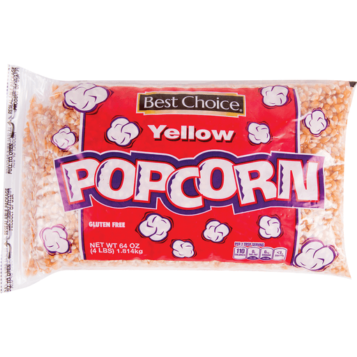 slide 1 of 1, Best Choice Yellow Popcorn, 4 lb