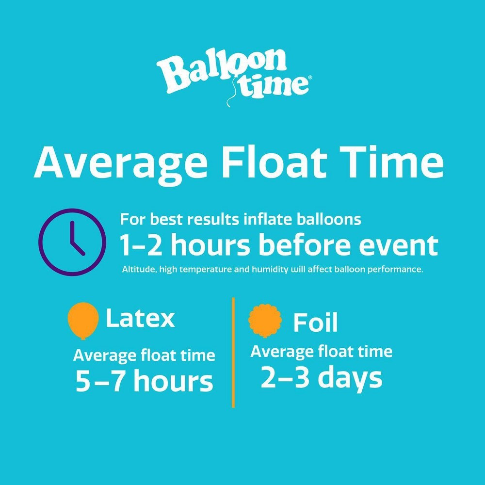 slide 5 of 5, Balloon Time Standard Helium Balloon Kit, 1 ct