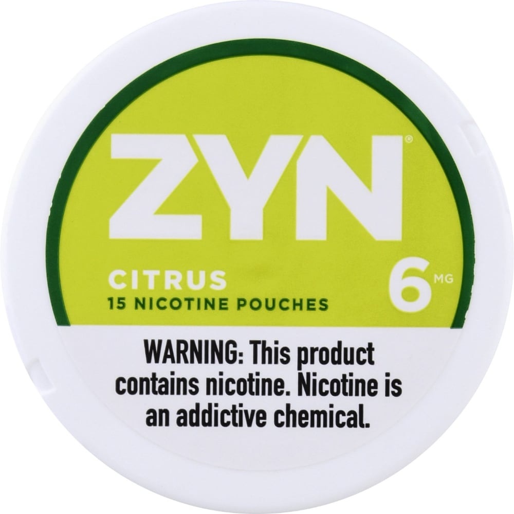 slide 1 of 1, Zyn Citrus 6Mg Nicotine Pouches - 15 ct, 