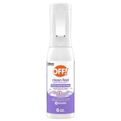 OFF! Clean Feel Fragrance Free Insect Repellent II 6 fl oz