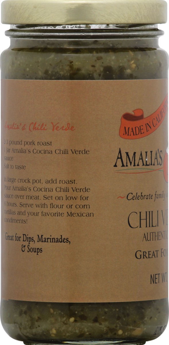 slide 8 of 11, Amalia's Cocina Chili Sauce 12 oz, 12 oz