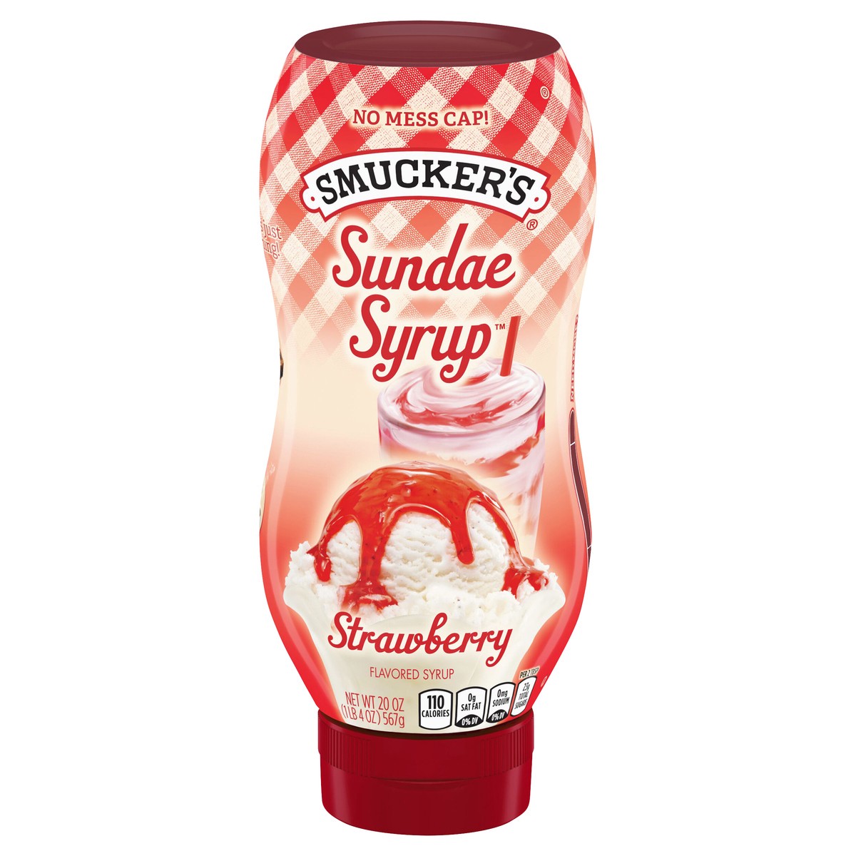 slide 1 of 8, Smucker's Syrup, Strawberry, 20 oz