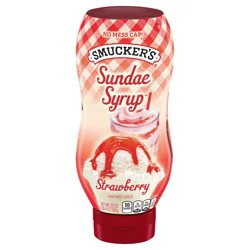Smucker's Syrup, Strawberry - 20 oz