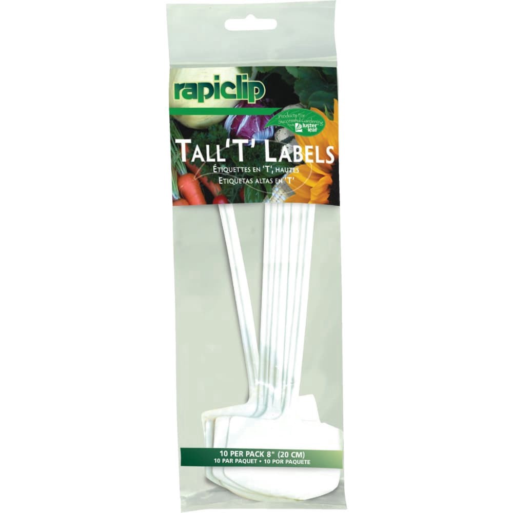 slide 1 of 1, Luster Leaf Products 818 Rapiclip Tall T Plant Labels, 1 ct