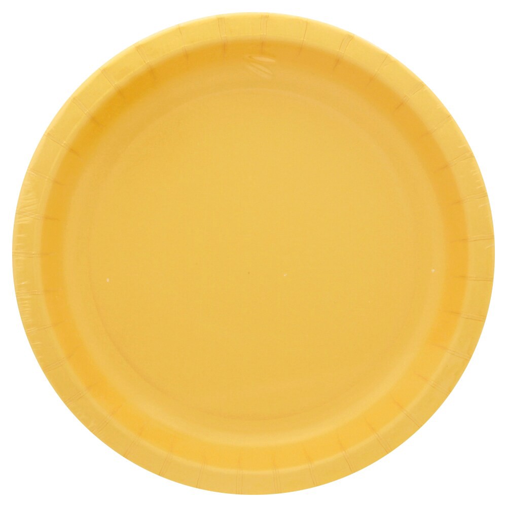 slide 1 of 6, Sensations Performa Dinner Plates - Soft Yellow, 10 ct