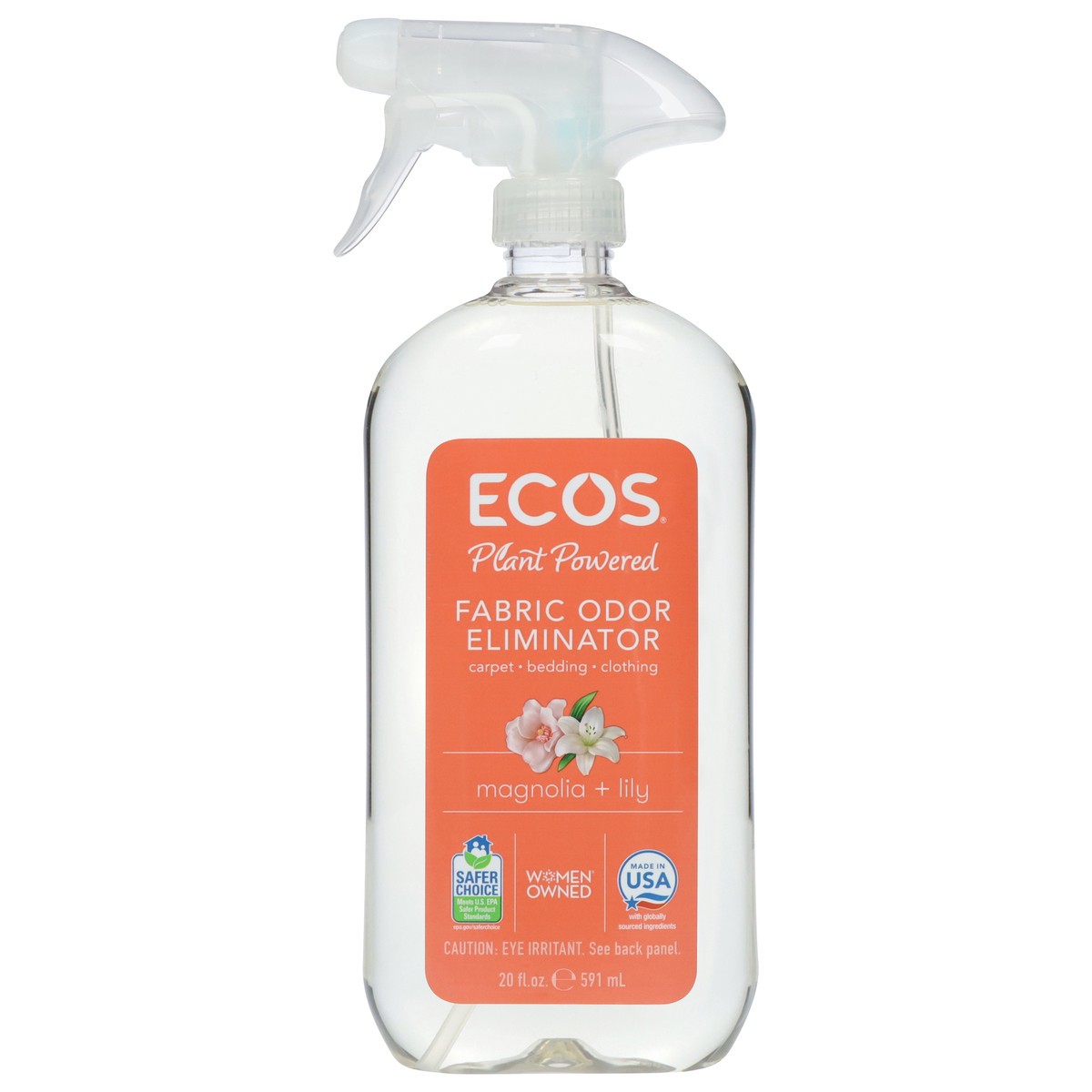 slide 1 of 9, Earth Friendly Products Ecos Breeze Magnolia & Lily Air Freshener, 20 fl oz
