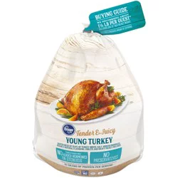 Kroger Tender & Juicy Whole Young Frozen Turkey (20-24 Lb) Limit 1 On Sale Retail