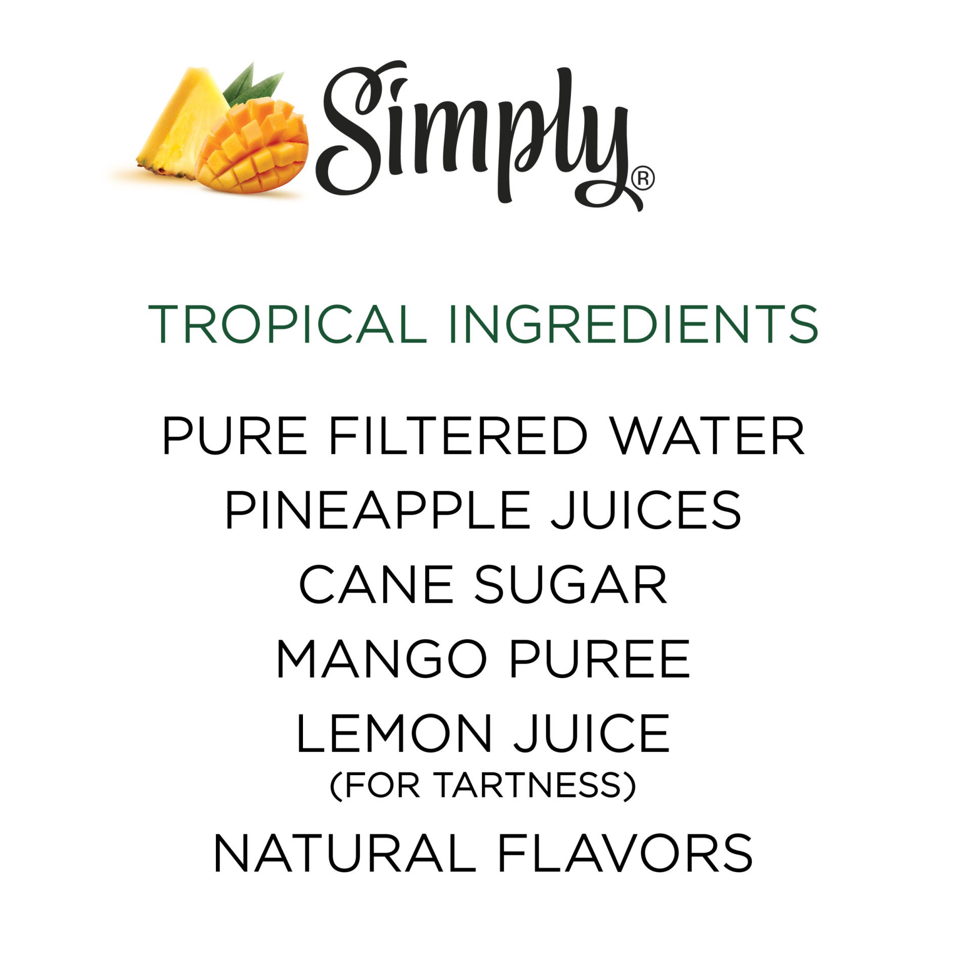 slide 8 of 11, Simply Tropical Bottle, 52 fl oz, 1 ct