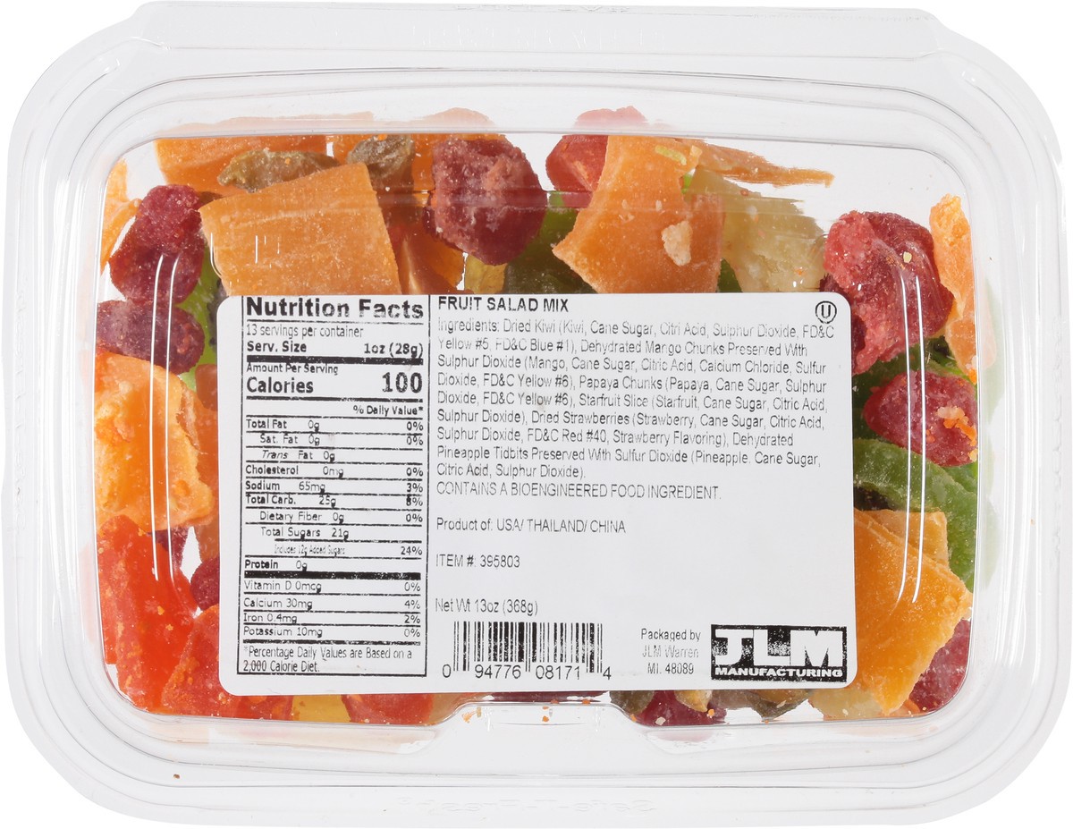 slide 5 of 9, JLM Manufacturing Fruit Salad Mix 13 oz, 13 oz