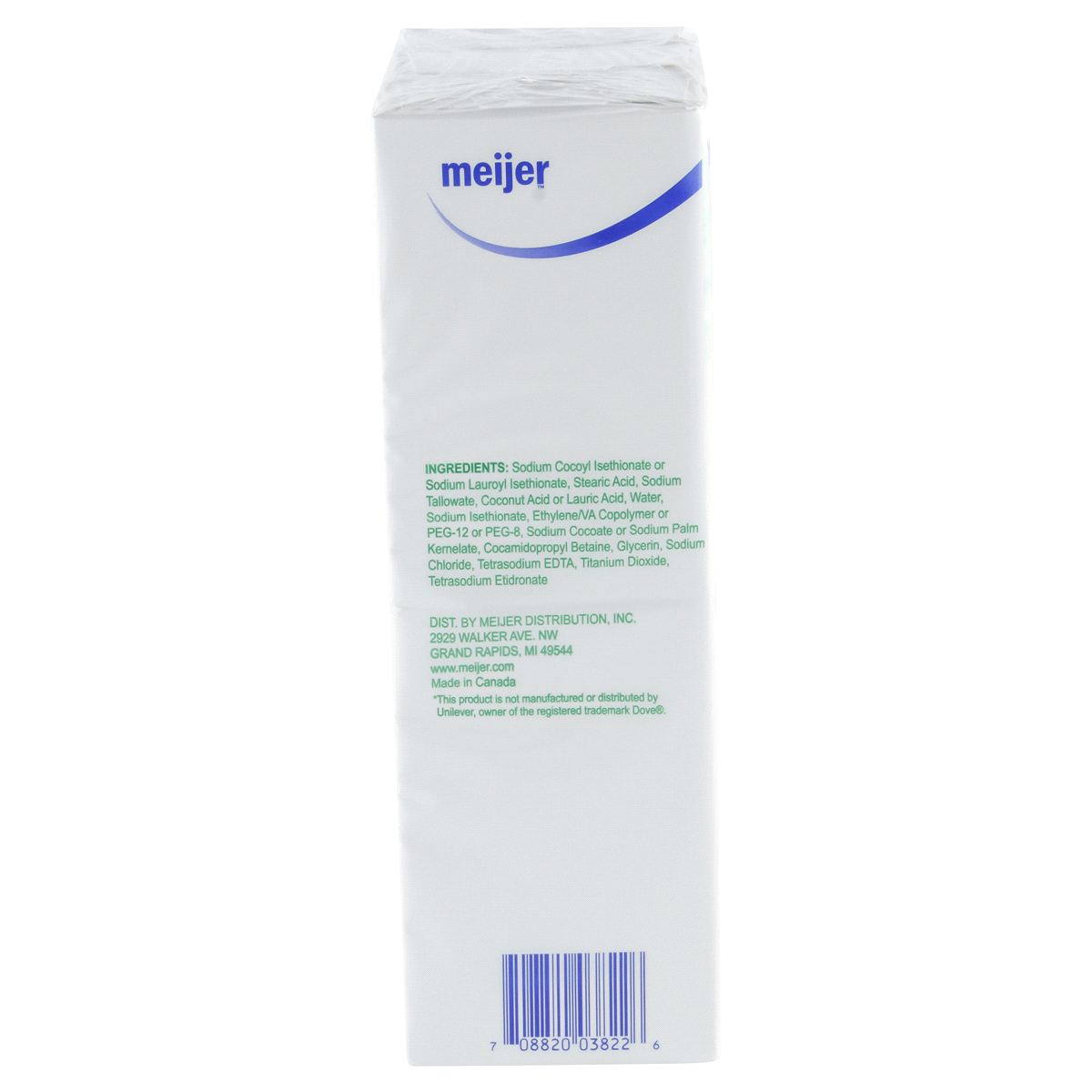 slide 2 of 4, Meijer Unscented Sensitive Skin Beauty Bar Soap, 6 ct