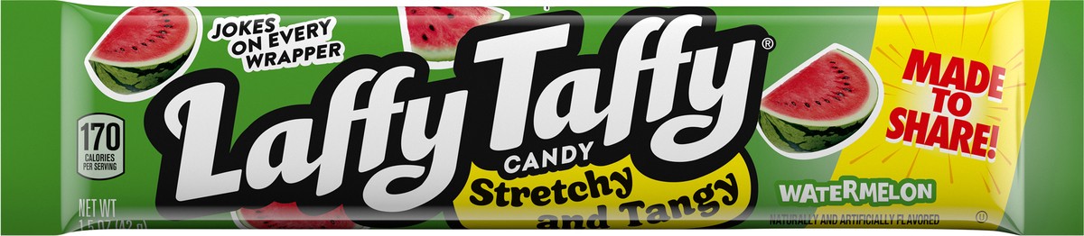slide 6 of 13, Laffy Taffy Stretchy and Tangy Watermelon 71439 158370 1.5 oz, 1.5 oz