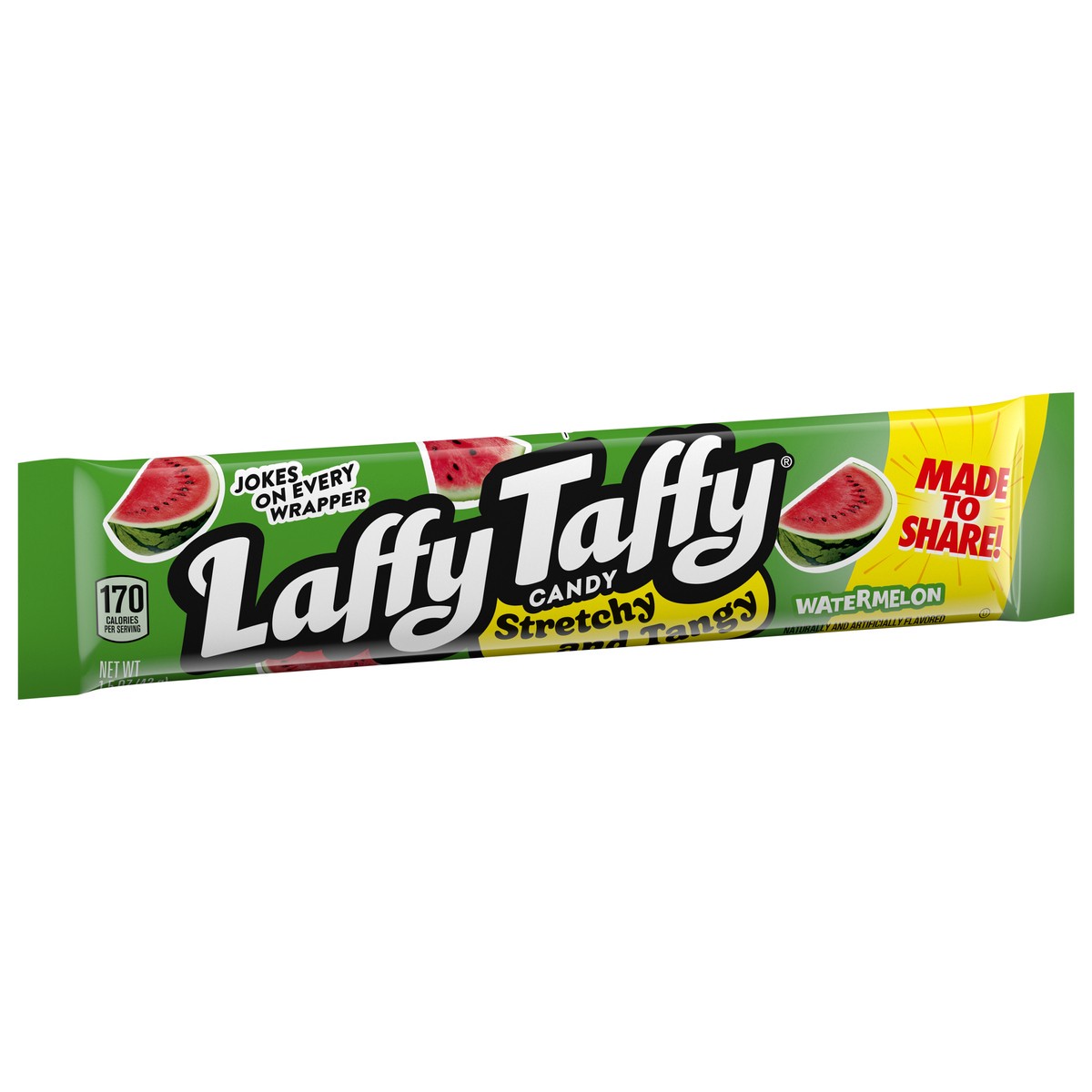 slide 11 of 13, Laffy Taffy Stretchy and Tangy Watermelon 71439 158370 1.5 oz, 1.5 oz