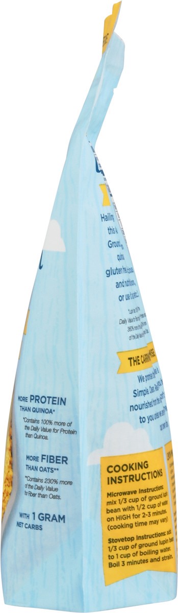 slide 12 of 14, Carrington Farms Ground Lupin Bean Plain, 7 oz