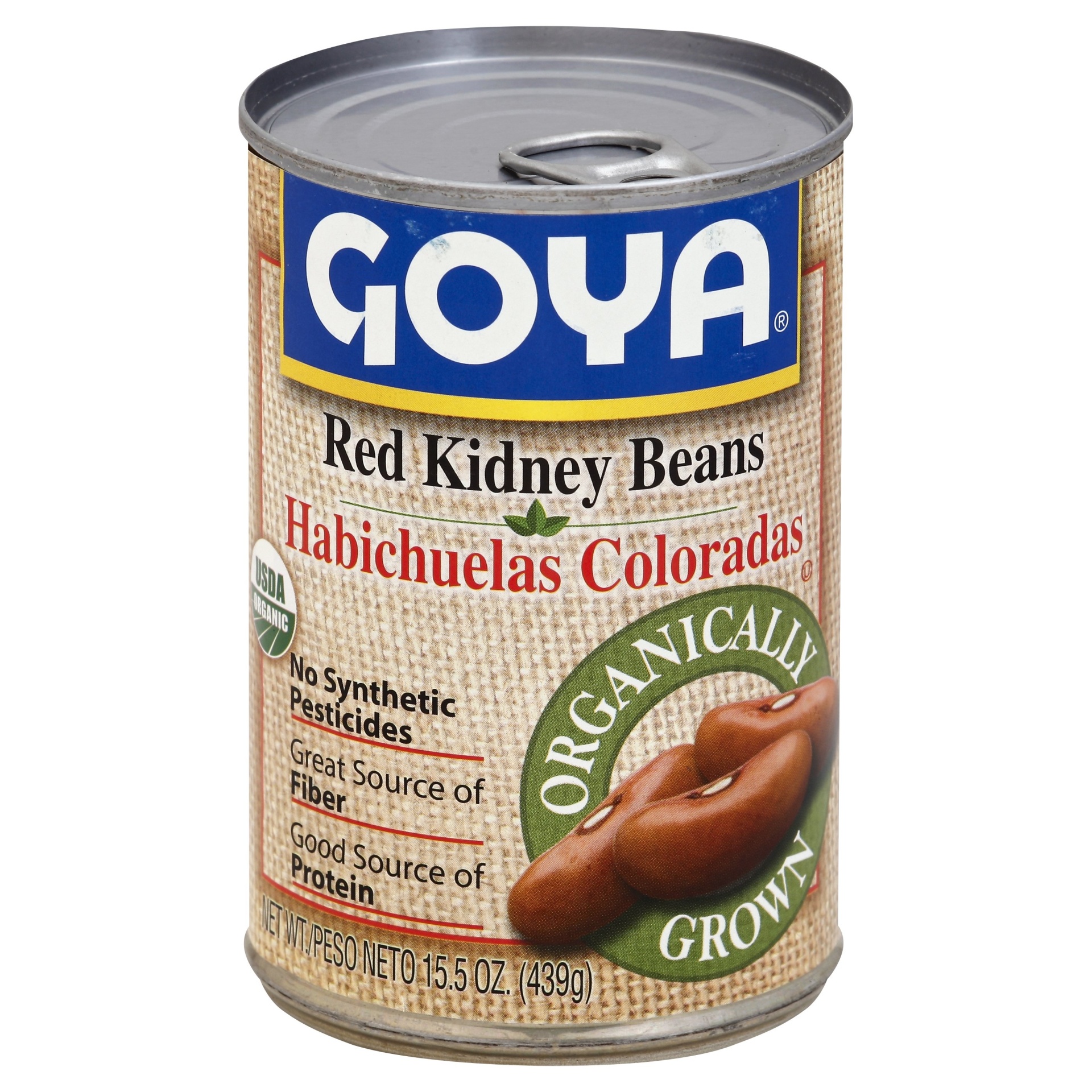 slide 1 of 1, Goya Organic Red Kidney Beans, 15.5 oz