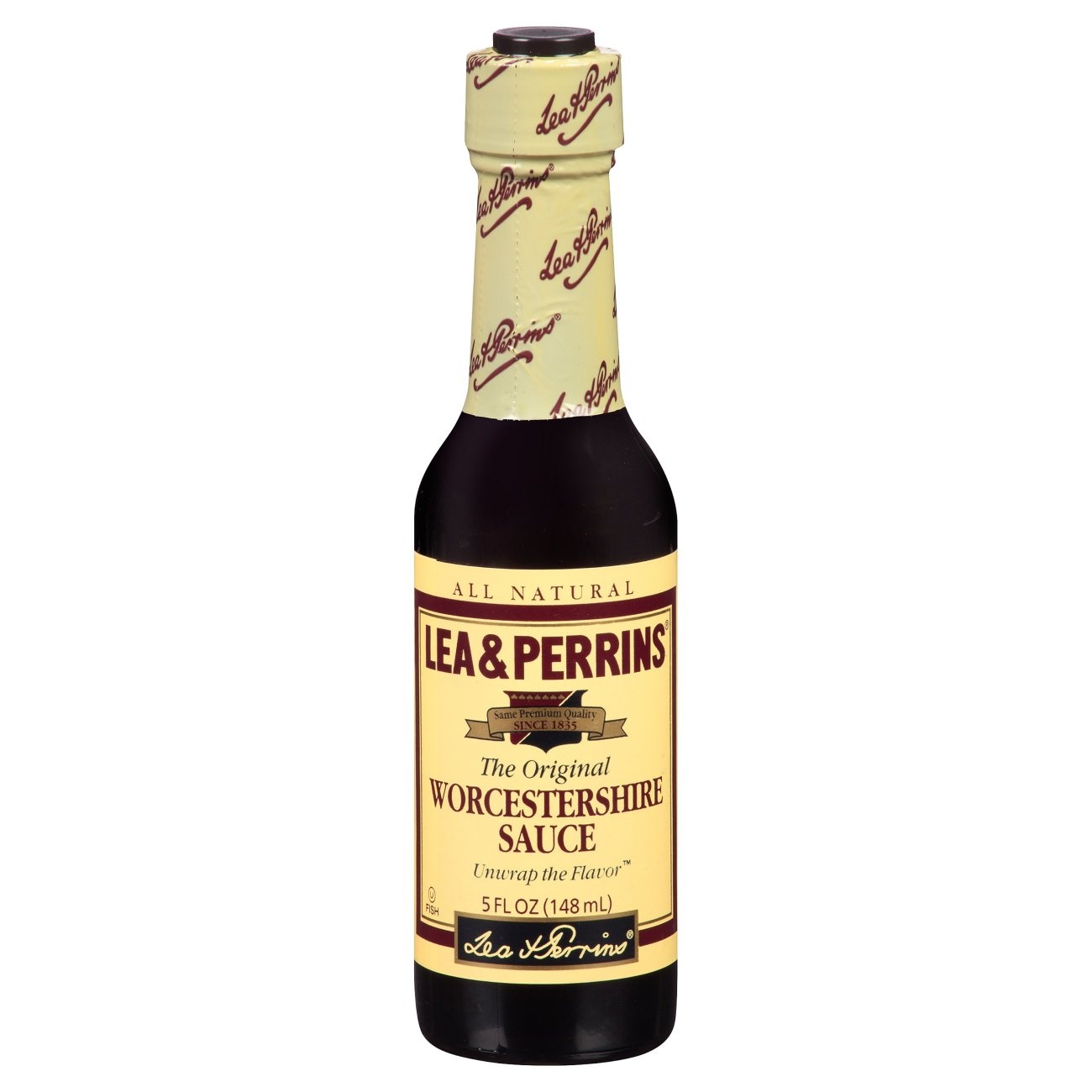 slide 1 of 1, Lea & Perrins Original All Natural Worcestershire Sauce, 5 fl oz