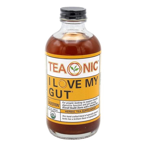 slide 1 of 1, Teaonic I Love My Gut Herbal Tea, 8 oz