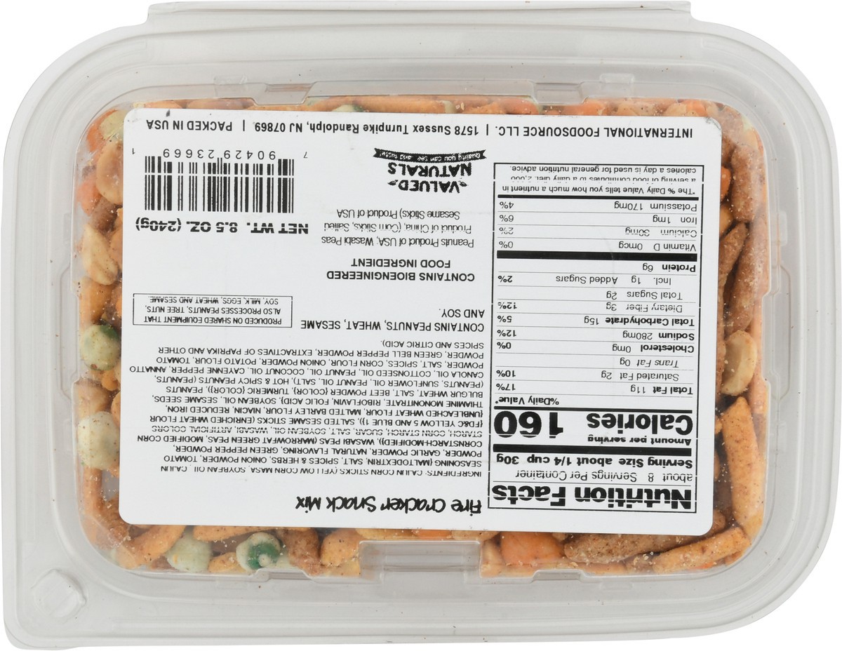 slide 3 of 9, Valued Naturals Fire Cracker Snack Mix 8.5 oz, 8.5 oz