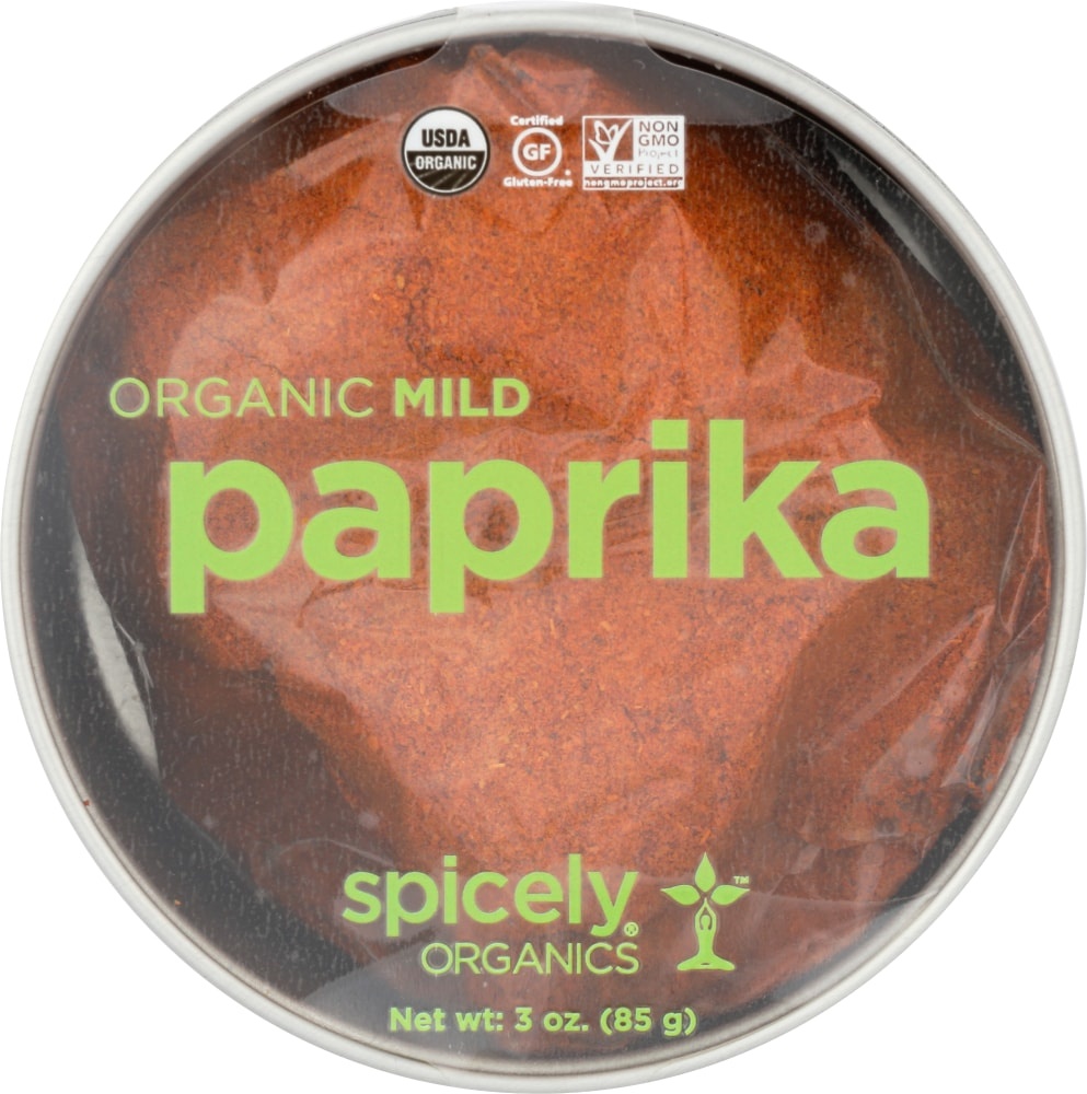 slide 1 of 1, Spicely Organic Spices Paprika 3 oz, 3 oz