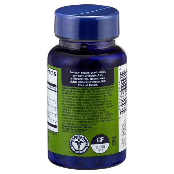 slide 8 of 9, MEIJER WELLNESS Meijer Herbal Mens Health, Horny Goat Weed with Maca, 60 ct