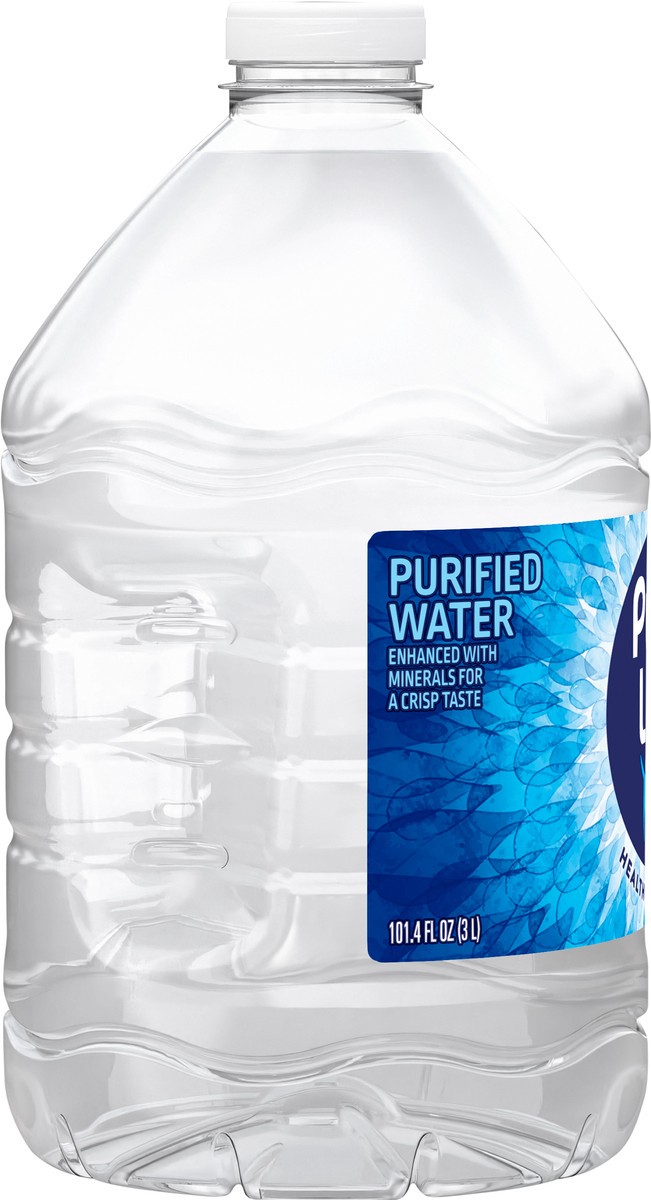 slide 3 of 7, Pure Life Purified Water, 101.4 Fl Oz, Plastic Bottled Water, 101.4 oz